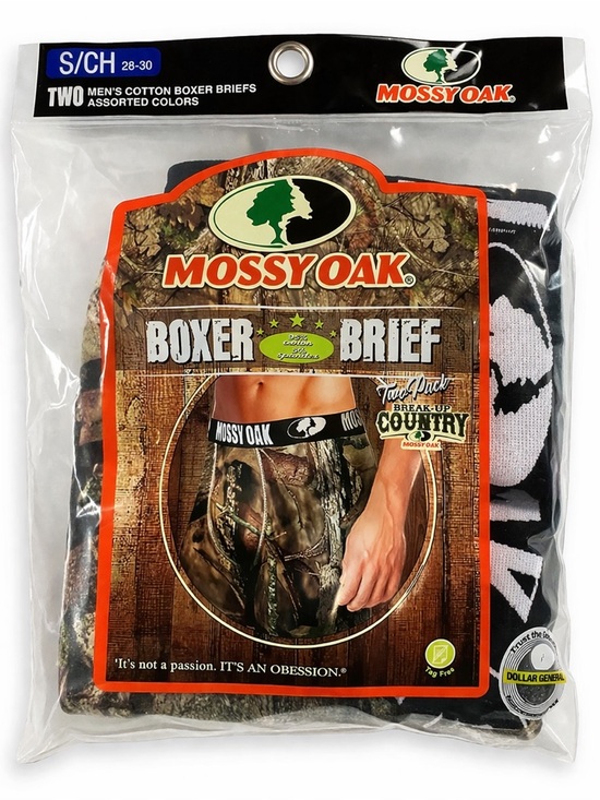 Mossy Oak Other - Mossy Oak Camo Boxer Briefs 2 Pack Small NWT